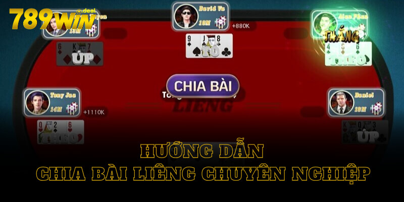 Hướng dẫn cách chia bài Liêng chuyên nghiệp