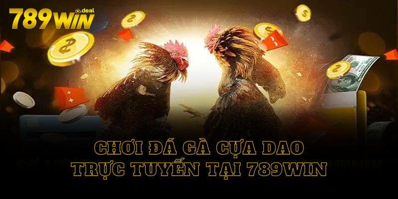 Chơi đá gà cựa dao trực tuyến tại 789win